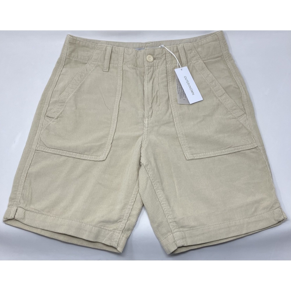 Outerknown Shorts Mens 28 Corduroy Utility Workwear‎ Organic 8" Inseam